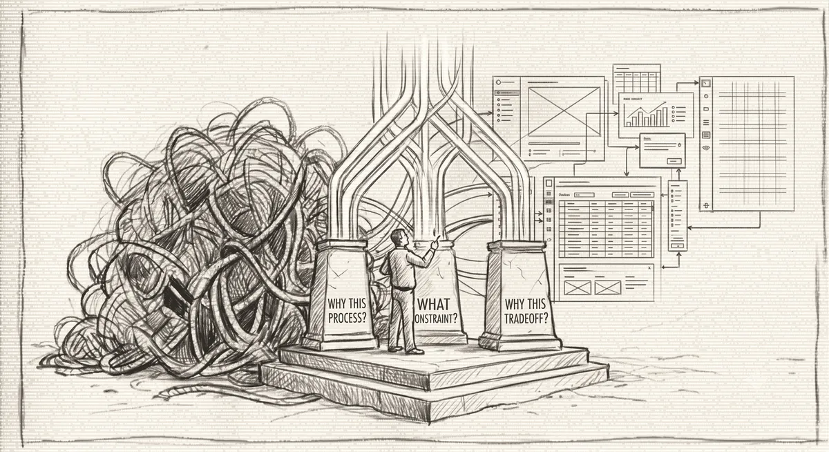 Design didn't change. The cost of execution did.