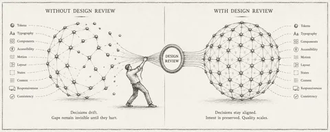 Bringing Design Reviews Back to the Agentic Workflow